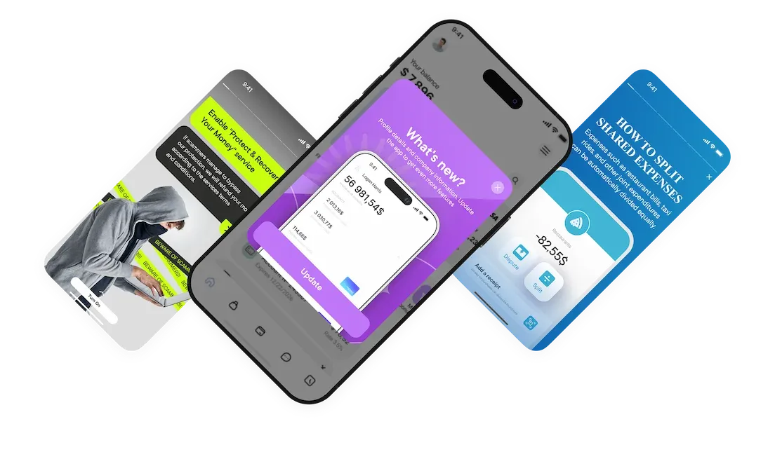 Educate users about financial products